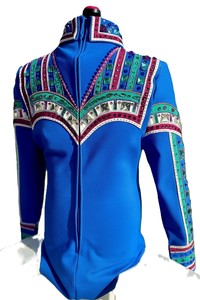 Chaqueta ecuestre de cierre de cremallera elegante y elegante de primera calidad para equitación occidental Suministro ODM transpirable - Product Image 5