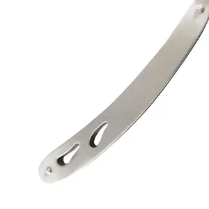 Afeitadora Manual plegable para hombres, afeitadora de acero inoxidable con borde recto, afeitadora afilada para peluquero - Product Image 3