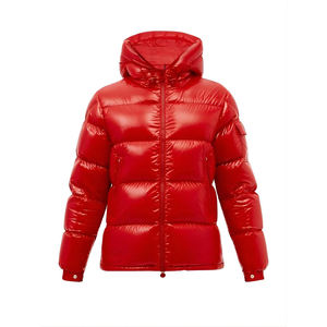 Chaqueta cálida de invierno personalizada 2025, estilo informal a la moda, cierre de cremallera impermeable, diseño acolchado de burbujas, Color acolchado de talla grande - Product Image 1