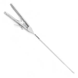 Portaagujas Sinusoidal Tipo V 5330mm, Pinzas Endoscópicas Laparoscópicas Manuales, Acero Inoxidable de Grado Médico, Certificado CE Clase II - Product Image 3