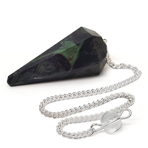 Pendule en cristal de jaspe Kambaba naturel d'agate de Soha de qualité supérieure pour le Reiki, la radiesthésie et la guérison énergétique en vente - Product Image 5