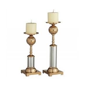 Brass Gold Color Candle <b>Holder</b> With Highest Quality Round Shape <b>Tealight</b> Candle <b>Holder</b> At Lowest Price - Product Image 3