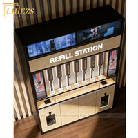 Station de recharge de parfum écologique multi-marques, kiosque de remplissage de parfums, fabricant de présentoirs de parfums durables pour la vente au détail