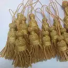 Cordón Ceremonial Stewart Bugle decorativo con borlas de lingotes de 2024 al por mayor para banda y gaita, cordones de drones OEM artesanales con borlas de seda - Product Image 4