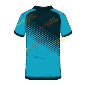 Vente chaude Golf sublimé complet pour Polo Chemises décontractées Uniforme de travail respirant Prix de gros - Product Image 3