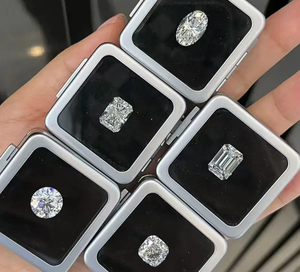 Wholesale HPHT Bulk Lab Grown IGI Radiant Round Cut White 1ct D E F VS2 Purity Loose Rectangle Precious Real Diamond For <b>Jewelry</b> - Product Image 4