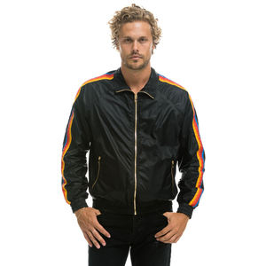 Ensemble de survêtement coupe-vent élégant pour homme, streetwear, uni, imperméable, coupe-vent, ensemble athlétique, veste zippée intégrale, pantalon élastique pour la salle de sport - Product Image 3