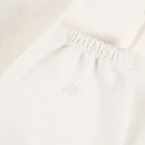 Pantalons de survêtement personnalisés en molleton lourd délavé à l'acide pour hommes, style vintage uni, streetwear, écologique, décontracté, broderie haute - Product Image 6
