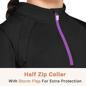 Vestes softshell d'équitation équestre Vêtements équestres Veste softshell équestre à fermeture éclair complète pour femme avec logo personnalisé - Product Image 2