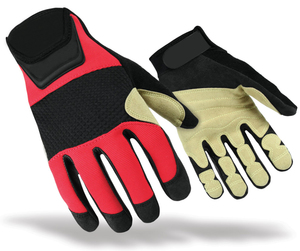 Fireproof Rescue Gloves Safety Work Hand Protection Gloves High Quality Waterproof Firefighter <b>Cow</b> Hide Comfortable Gloves - Product Image 1