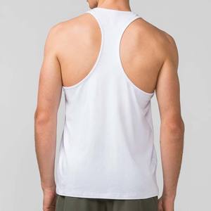 Diseño OEM personalizado camiseta sin mangas chaleco gimnasio ropa de hombre culturismo chaleco Fitness correr chaleco hombres camisetas sin mangas de talla grande - Product Image 4