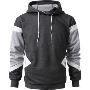 Venta al por mayor llegada de alta calidad de los hombres 2 Sudadera con capucha 100% algodón último diseño con forro de impresión digital - Product Image 1