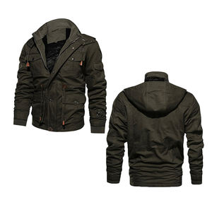 Chaqueta Bomber ligera Slim Fit Thin Casual Flight Winter Best Selling stand collar Bomber Jacket Chaqueta al por mayor para hombres - Product Image 3