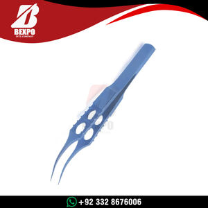 Pinzas de Sutura Kelman McPherson Premium de Acero Inoxidable, Herramienta Oftálmica para Micro Suturas, Instrumentos Quirúrgicos con Certificación CE ISO - Product Image 5