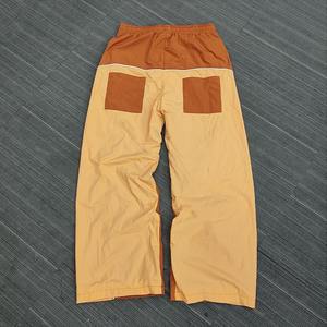 Oversized <b>Men's</b> <b>Jogger</b> <b>Pants</b> Sweatpants Streetwear Track <b>Pants</b> Baggy Canvas Wide Leg Color Block Casual Embroidered Breathable - Product Image 4