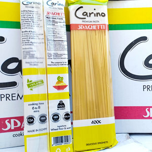 สปาเก็ตตี้ คาริโน แบรนด์ 400 กรัม |   ข้าวสาลีดูรัม |   ได้รับการรับรองมาตรฐาน ISO HALAL อายุการเก็บรักษา 18 เดือน - Product Image 3