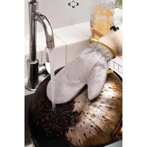 Guantes de Limpieza TELDVEN de 2 Piezas, Antiarañazos, de Acero, con Malla Metálica, para el Hogar, de Turquía - Product Image 2