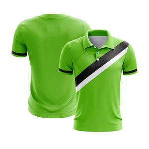 Algodón 100% de alta calidad para hombre para polo con manga corta de secado rápido estilo informal bordado ajustado servicios OEM - Product Image 1