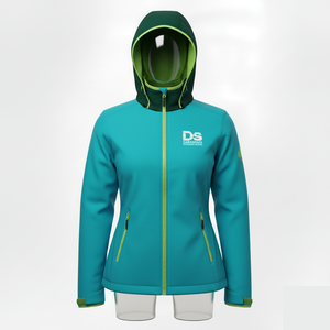 แจ็กเก็ตกันลมใส่ได้ทั้งชายและหญิงผ้าไนล่อนโพลีเอสเตอร์กันน้ำพร้อมซิปด้านหน้า - Product Image 5