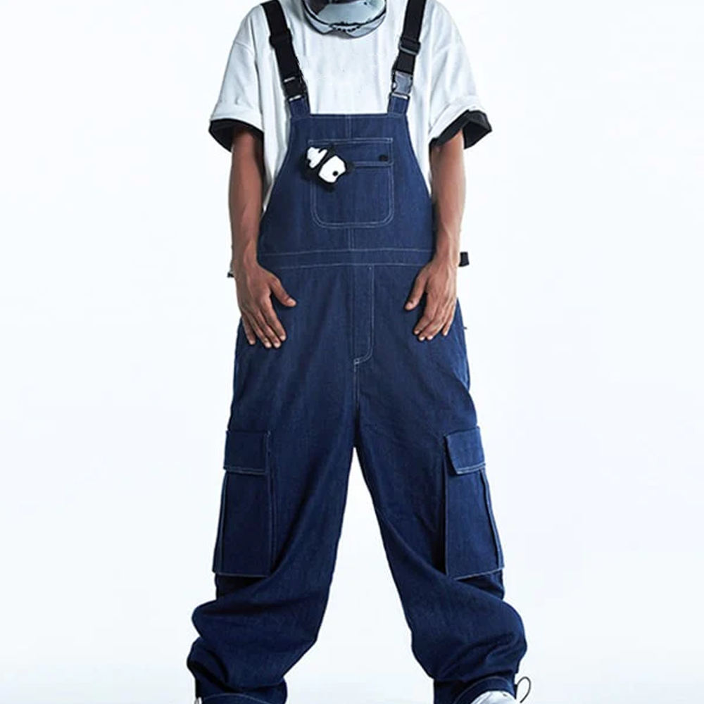 Custom Men's Heated Ski Bib Snowboard Pants Waterproof Cargo