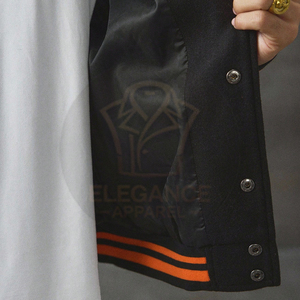 Vêtements quotidiens à la mode bonne vente plus haute qualité personnalisé fait nouveaux hommes véritable matériel Durable Varsity vestes d'hiver - Product Image 6