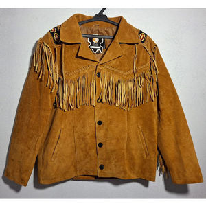 Oem Custom Service Long Length Women's Leather <b>Fringe</b> <b>Jacket</b> With Western Style Wholesale Fashionable Design <b>Fringe</b> <b>Jackets</b> - Product Image 5