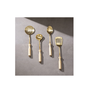 Cuchara de cocina de latón de último diseño, estilo elegante moderno, utensilios de cocina al por mayor, artesanías, el mejor cucharón de latón - Product Image 4