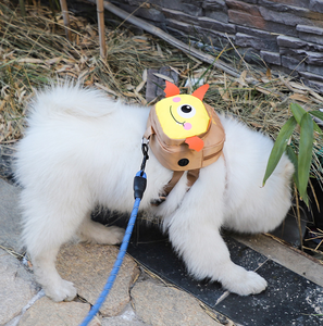 กระเป๋าเป้สัตว์เลี้ยงน่ารักสำหรับไก่ กระเป๋าใส่ขนมไนลอนสำหรับฤดูหนาว ระบายอากาศได้ดี อุ่นสบาย ลวดลายเรขาคณิตสไตล์ตะวันตก สำหรับพกพาออกนอกบ้าน - Product Image 2