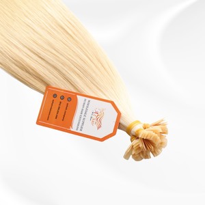 Wholesale Price From Factory Keratin Double Drawn Flat Tip Human Hair Extensions Vietnamese Raw - Product Image 1