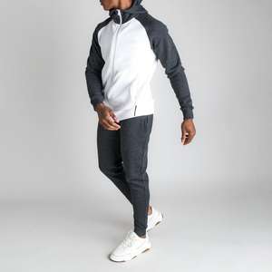 Vente en gros de survêtement avec logo personnalisé pour hommes, nouveauté, ensemble de gymnastique coupe-vent pour hommes, vêtements de printemps, survêtement décontracté - Product Image 4