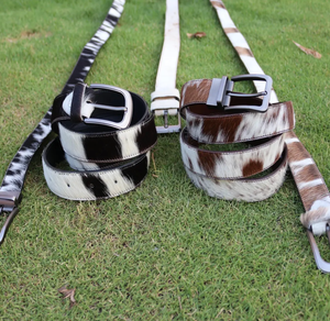 Cinturones de Cuero Vacuno Genuino para Hombre y Mujer, Resistentes al Agua, Longitud y Hebilla Personalizables, de Pakistán - Product Image 6