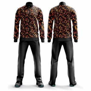Conjunto Deportivo Personalizado con Cremallera Completa, Chaqueta y Pantalón, Ropa Deportiva para Hombre, Mujer y Jóvenes, Traje de Entrenamiento - Product Image 1