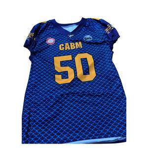 Servicios de Sublimación OEM, Camiseta de Fútbol Americano, Diseño Personalizado, Tela de Secado Rápido, Uniforme de Equipo para Adultos, Camisetas de Fútbol - Product Image 3