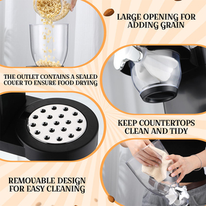 Dapur makanan gandum wadah beras untuk pesta kualitas tinggi sereal plastik kotak penyimpanan berputar gandum Dispenser - Product Image 4