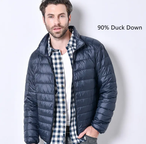 Bubble Winter Resistant Packable Lightweight Hooded Puffer Oem Custom Breathable Quilted Padded Puffer <b>Jacket</b> <b>for</b> <b>Men</b> - Product Image 2