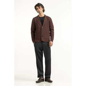 เสื้อสเวตเตอร์ผ้าวูลทรงปกติ MN-SWT-WS25-018 a - Product Image 2