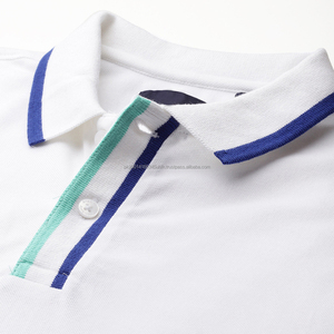 Fit2Fight Nouveaux Designs Fabricants Chemises Polo de Golf Personnalisées Solides à Manches Courtes Été Hommes Chemises d'Affaires de Luxe Blanches pour Hommes - Product Image 5