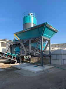 Centrale à béton mobile compacte MOBICOM 30 30 M3/h, machine à béton prêt à l'emploi - Product Image 3