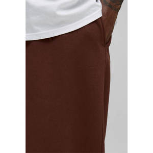 กางเกงวอร์มผ้าฟลีซของผู้ชายกางเกงวอร์มสีพื้นแนวสตรีท - Product Image 3