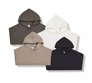 2025 Latest Design Oversize Top Quality Plus Size <b>Men</b> Cotton Pullover Sweatshirt Essentials Custom <b>Hoodies</b> <b>for</b> Unisex - Product Image 6