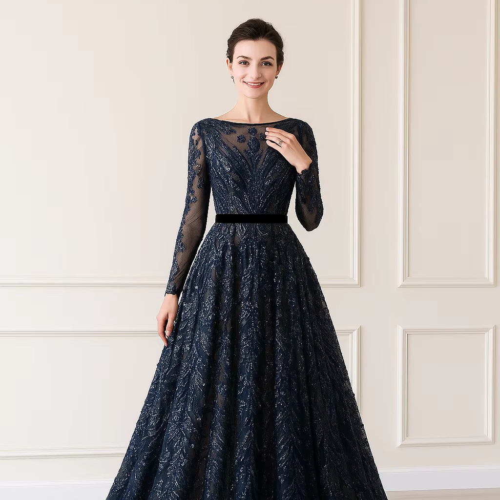 Lace Navy Blue Country Bridesmaid Dresses Royal Blue And White