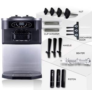 Machine à crème glacée commerciale, fabricant de machines à crème glacée molle, machine à crème glacée molle à vendre aux États-Unis, Floride - Product Image 1