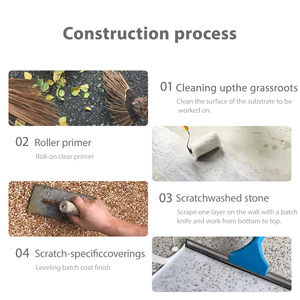 Premiscelato in resina ECO Friendly: nessuna pulizia necessaria, vernice per pavimenti ad asciugatura rapida per cemento, Design interno ed esterno - Product Image 5