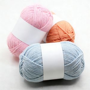 Hilo de Pelote para Crochet, Hilo de Algodón Acrílico al por Mayor, Lana <span class=keywords><strong>Trapillo</strong></span> para <span class=keywords><strong>Tejer</strong></span>, Hilo para Crochet y Manualidades - Product Image 4