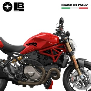 2 Adesivi Esclusivi 3D in Resina Nera per Protezione Laterale Serbatoio Moto, Adesivi Premium per Moto - Product Image 2