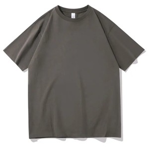 เสื้อยืดถักแขนสั้นสำหรับผู้ชายเสื้อผ้าฝ้าย100% ระบายอากาศแห้งเร็วสำหรับฤดูร้อนสินค้าส่งออกจำนวนมาก - Product Image 1