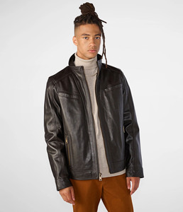 Streetwear Veste en cuir pour hommes, mode personnalisée, vêtements décontractés, fournisseur Vêtements d'extérieur, style d'hiver, vente en gros en vrac Fabricant - Product Image 1