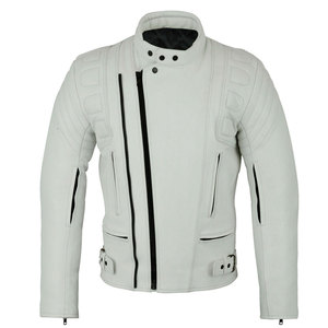 Veste de moto en cuir véritable pour hommes Vente en ligne Veste de moto pour hommes à vendre - Product Image 1