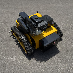 Tondeuse à fléaux multifonction haute puissance, robot agricole de désherbage à rayon de braquage nul, télécommande - Product Image 6