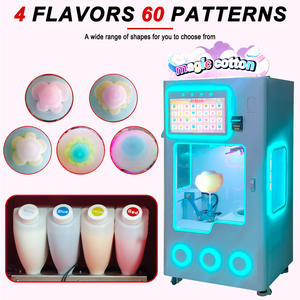Máquina Automática de Algodón de Azúcar JOY Funplay Factory Máquina Expendedora de Algodón de Azúcar con Forma de Flor con Servicio OEM ODM - Product Image 1